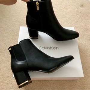 🚫SOLD🚫NEW Calvin Klein Women's Black Booties